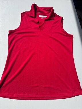 Pebble Beach Dry-Luxe Performance Sleeveless Golf Polo